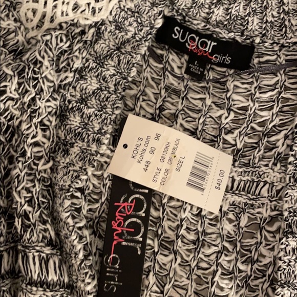 “GIRLS SUGAR RUSH GIRLS SWEATER JACKET” - Picture 3 of 7